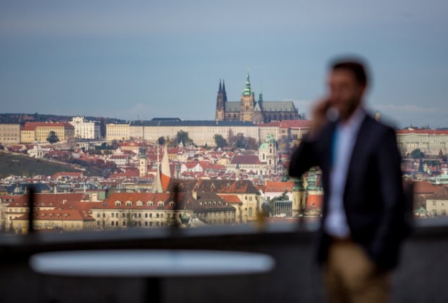 A beautiful backdrop of Prague